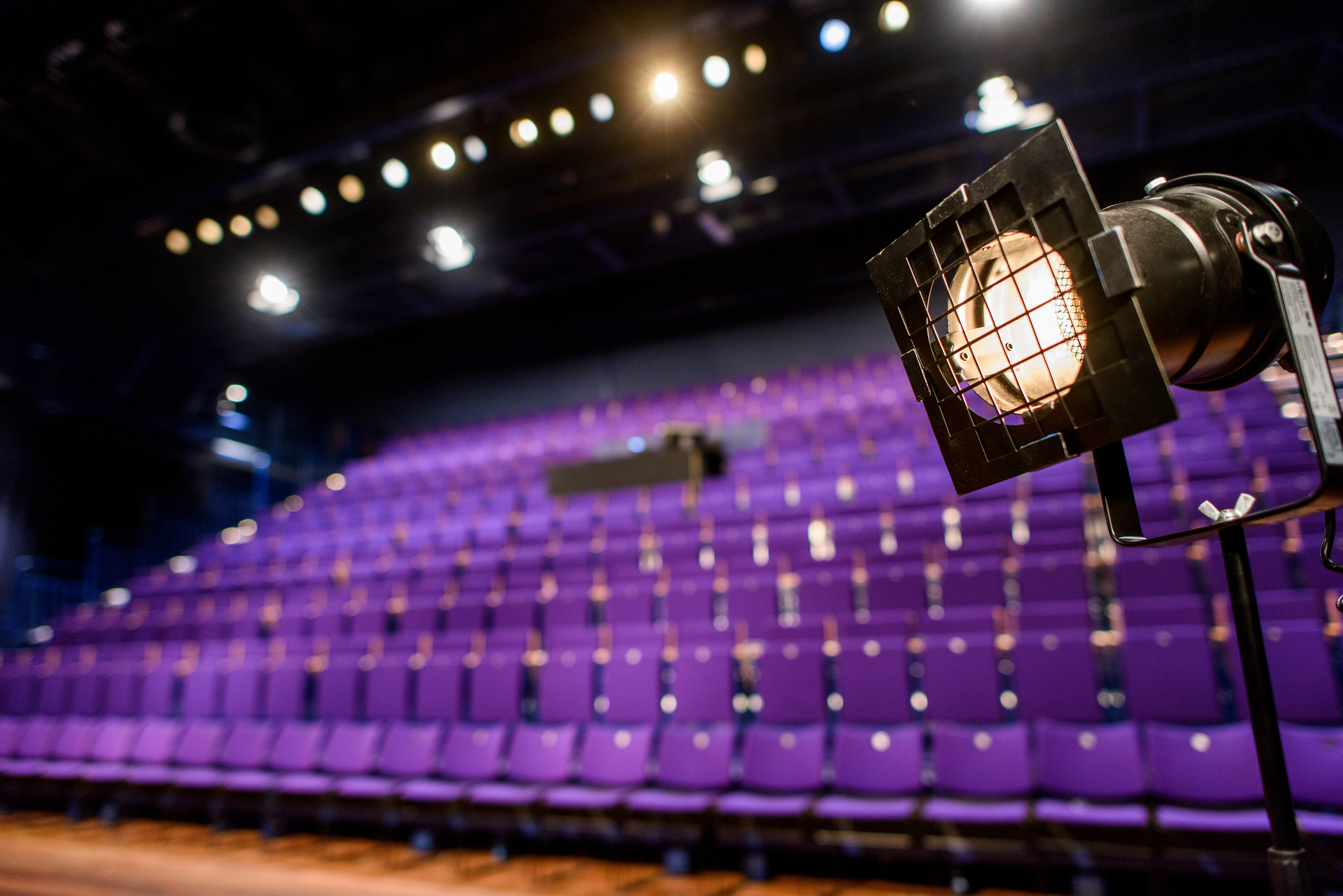 Kleine Zaal met lamp