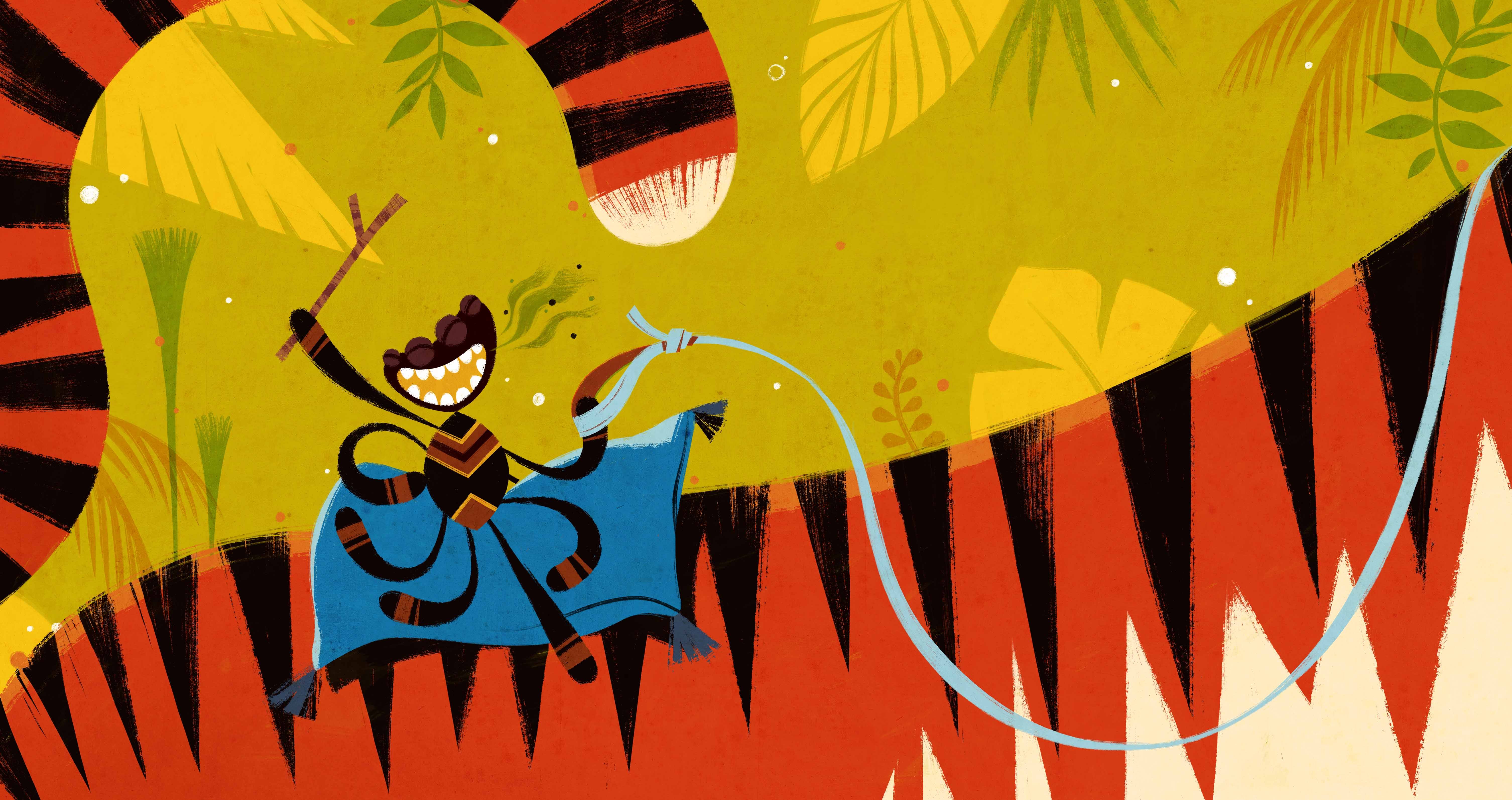 Anansi de spin en de gulzige Tijger (3 t/m 7 jaar)