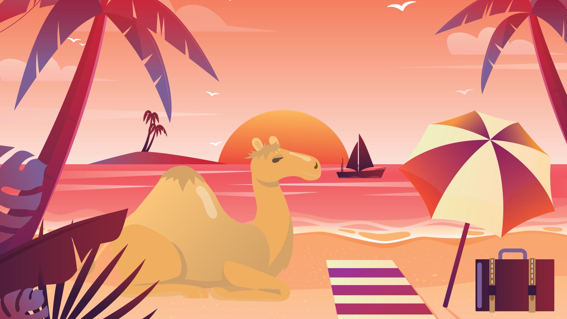 Kameeleilandformaten Liggend Voor Web